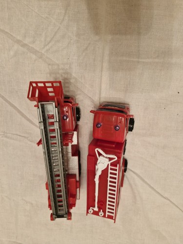 Red plastic fire - fire, engine