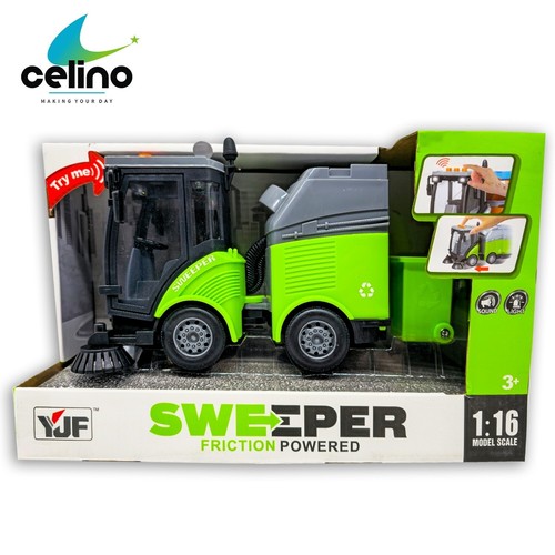 Street sweeper truck - street, toy