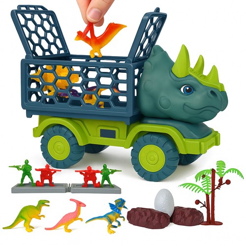 Kids dinosaur truck - dinosaur,
