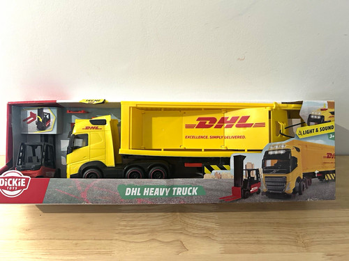 Dickie toys dhl heavy truck - dhl,