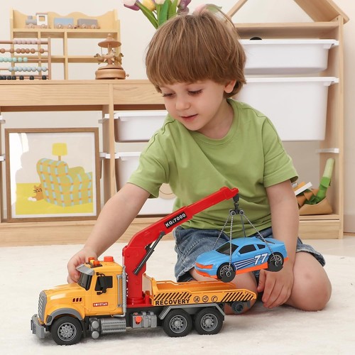 Kids big tow trucks - trucks, toy